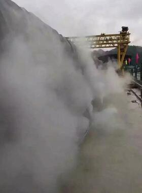 箱梁预制高架加温养护蒸汽系统 桥墩梁体冬季养护 蒸汽发生器