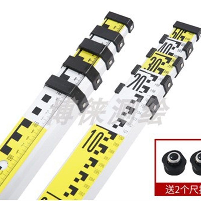 5米塔尺加厚3五米7米铝合金标尺水准仪可伸缩刻度尺标高测量工具,五金/工具,经纬仪,淘宝优惠券,粉丝福利购,淘宝优惠卷
