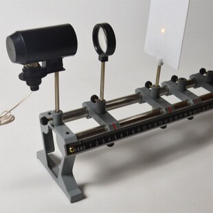 光具座初中物理实验器材附件光屏凹透镜凸透镜F光源学生用测焦距