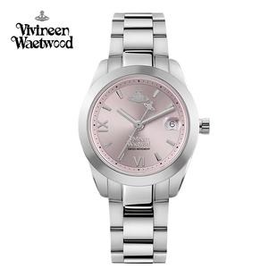 轻奢小众高级感石英小表盘 西太后粉手表女士款 Vivireer Waetwssd