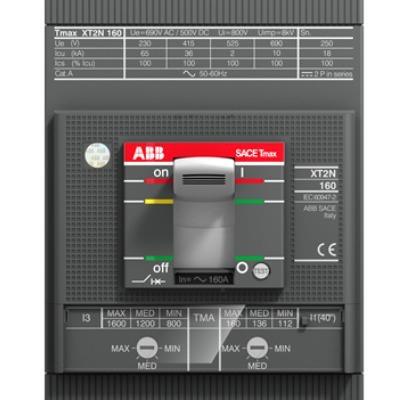 ABB XT塑壳断路器XT2N160 DC TMA100 FF 3P；10265747
