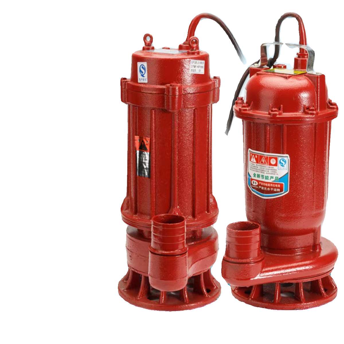 污水泵化粪池抽粪家用220V排污泵农用抽水机2寸高扬程2.5寸潜水泵