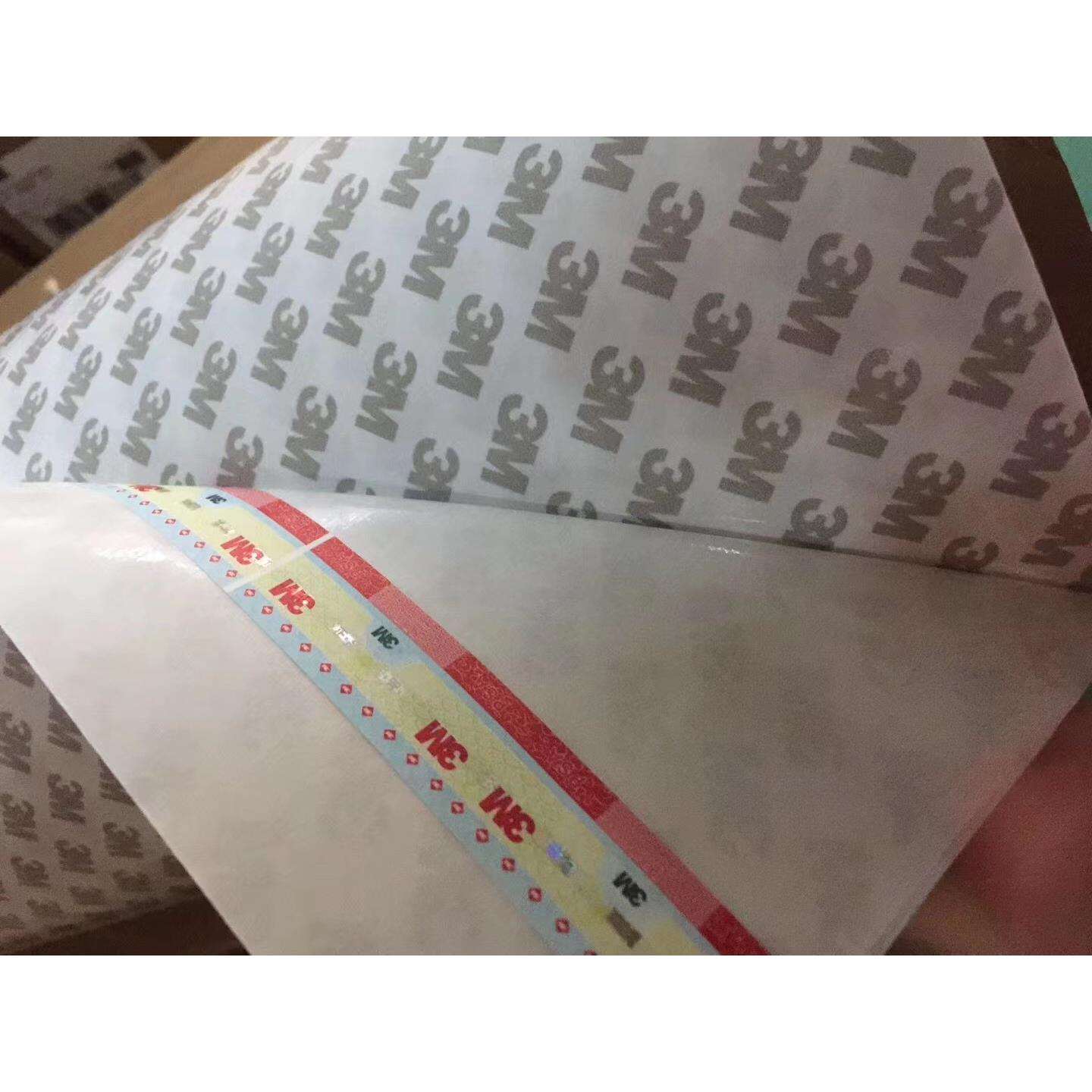 3M6653双面聚酯胶带厚度0.03mm无痕胶粘LED防水胶带