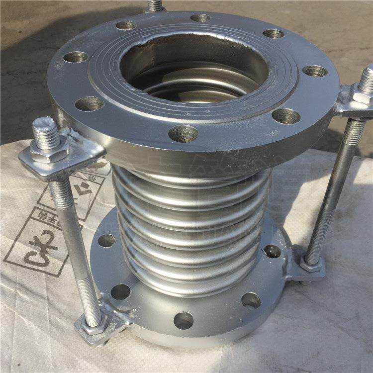 不锈钢波纹补偿器 双法兰管道传力补偿器 松套补偿接头规格型号