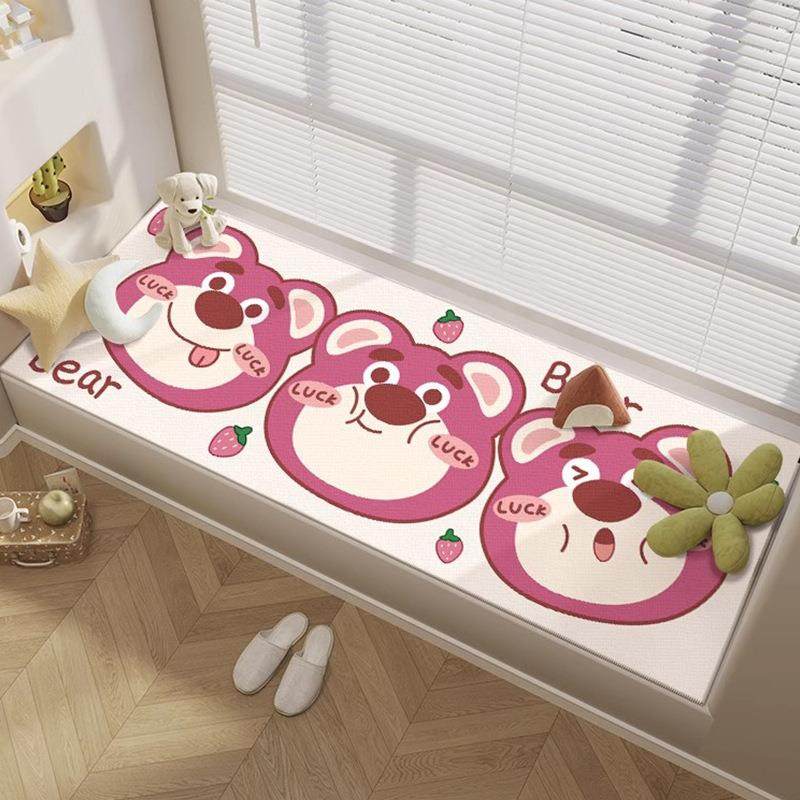 草莓熊玉桂狗可爱飘窗垫窗台垫主卧装饰小阳台垫子四季通用坐垫棉,电子元器件市场,其它元器件,淘宝优惠券,粉丝福利购,淘宝优惠卷