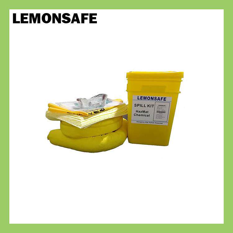 柠安LEMONSAFE泄漏应急处理提桶套装（化学品型）LSKH-05