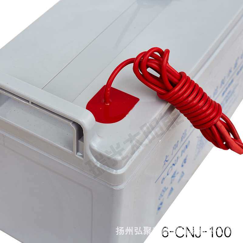 太阳能专用电池胶体蓄电池12v100ah免维护蓄电池防水蓄电池