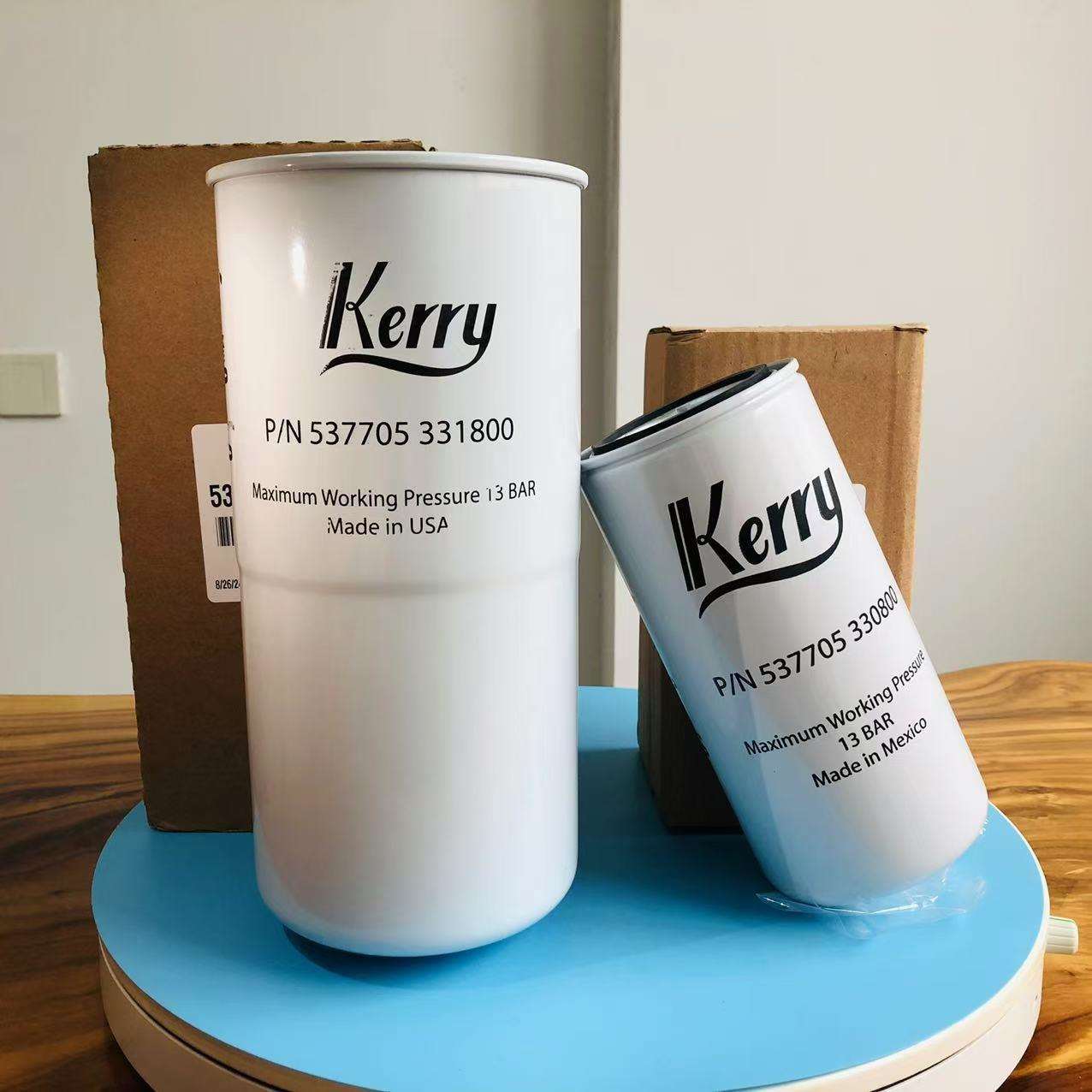 Kerry开山空压机油滤芯537705330800/537705331800过滤器保养配件