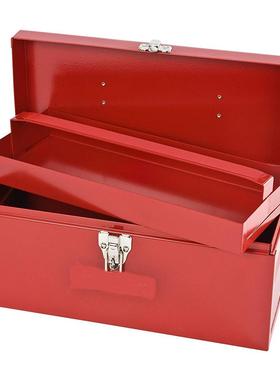 14寸 金属材质 带托盘 红色 通用工具箱 J9954-NA