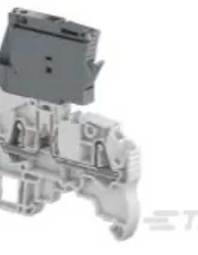 ABB泰科/TE接地接线端子ZK2.5-SF-R3保险丝端子1SNK706412R0000