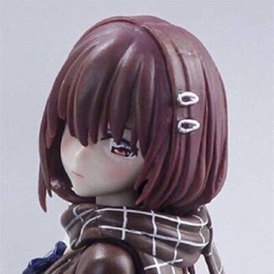 硅胶美少女可换装魔太郎真朱灰梅动漫模型二次元手办机箱摆件