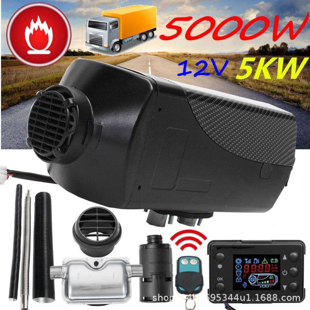 驻车加热器塑料壳分体机黑-5~8kw/12V塑料外壳LCD显示器（蓝液晶