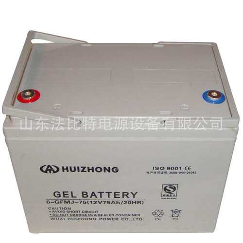 HUIZHONG汇众铅酸蓄电池6-FMJ-24胶体电池12V24AH质保1年 含税运