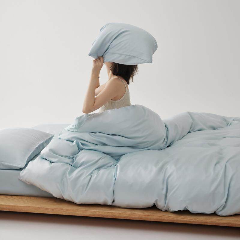 LF级奥地利莱赛尔兰精天丝夏季高奢凉感四件套纯色双拼床单床笠款,鲜花速递/花卉仿真/绿植园艺,割草机/草坪机,淘宝优惠券,粉丝福利购,淘宝优惠卷