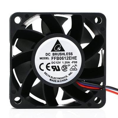 出售台达6038 FFB0612EHE 12V 1.2A 双滚珠轴承6CM大风量暴力散热