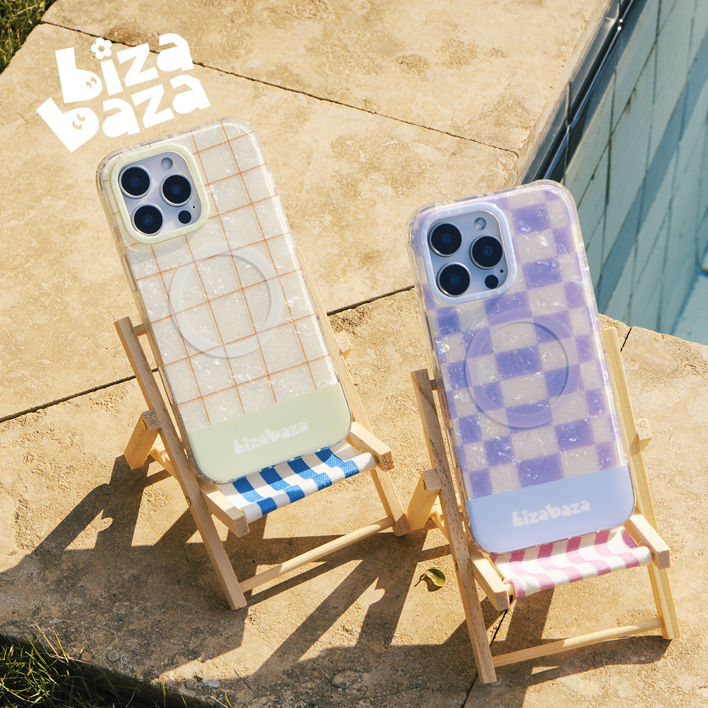 bizabaza磁吸支架手机壳