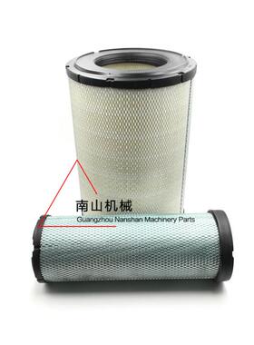 挖机滤清器 神钢SK350-8空气滤芯 风格AB格空滤 发动机滤芯器