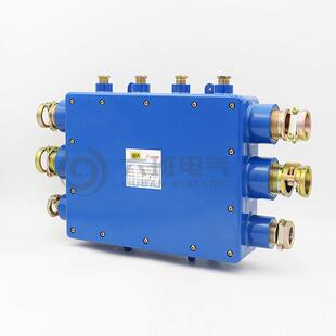 矿用本安电路用接线盒JHH-10井下电缆分接线盒50-100对十通穿线盒