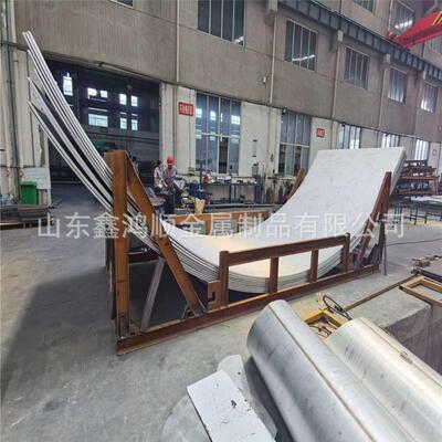 不锈钢板滚圆1-16毫米 中厚铁钢板储罐容器焊接 大小头卷圆加工