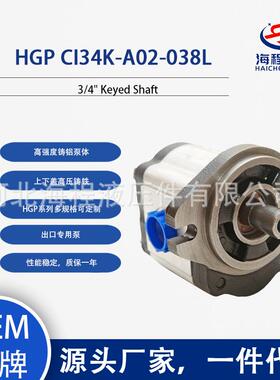 HGP CI34K-A02-038L 液压泵 出口专用 3/4
