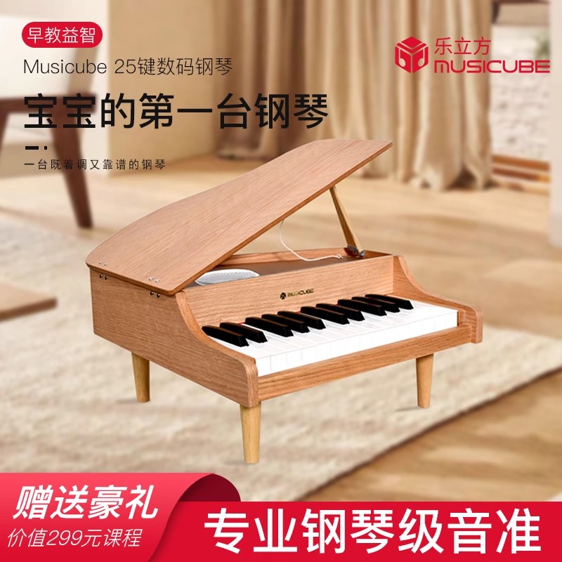 Musicube儿童三角电子小钢琴玩具