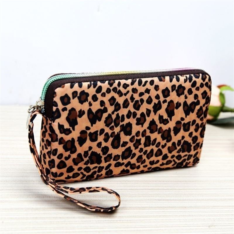 零钱包女长款帆布手拿包简约三层拉链手包女士小包大容量手机包袋,收纳整理,饭盒袋,淘宝优惠券,粉丝福利购,淘宝优惠卷