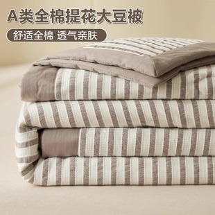 大豆空调被子薄款 学生宿舍单人春秋被芯可机洗 夏凉被纯棉全棉夏季