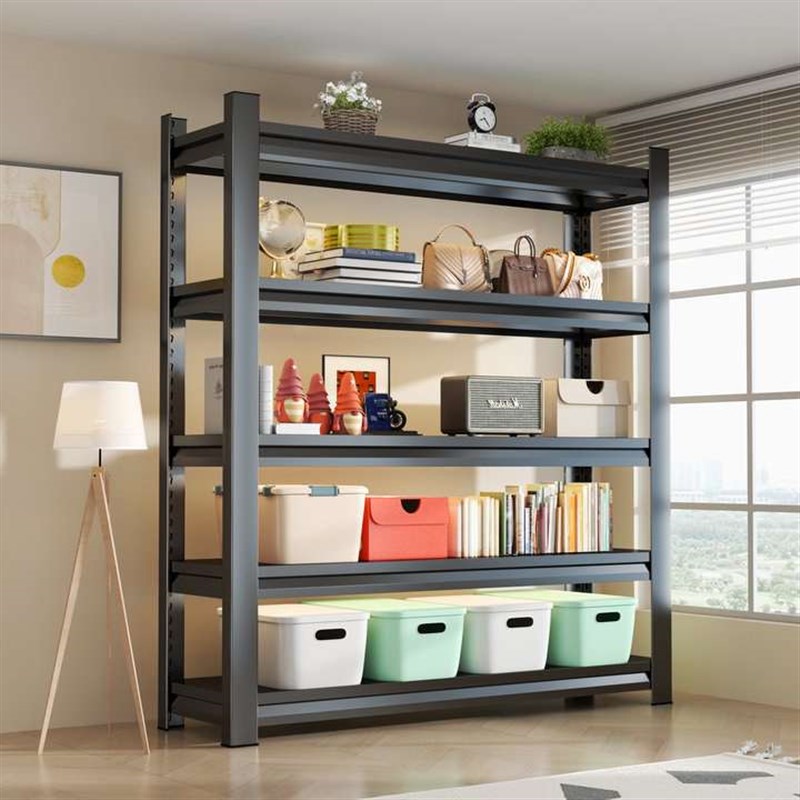 仓储货架家用置物架阳台落地多层收纳展示架杂物架承重货物铁架子