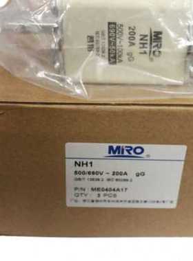 NH0 aM 500V/125A NH0 aM 690V/100A低压熔断器全新现货