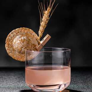 5只装 迷你小草帽 鸡尾酒装饰 酒签 威士忌酒杯装饰品 小斗笠草帽