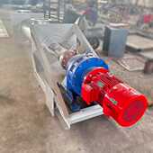 混凝土粉煤灰输送机 蛟龙U型螺旋输送机 螺旋给料机送料机