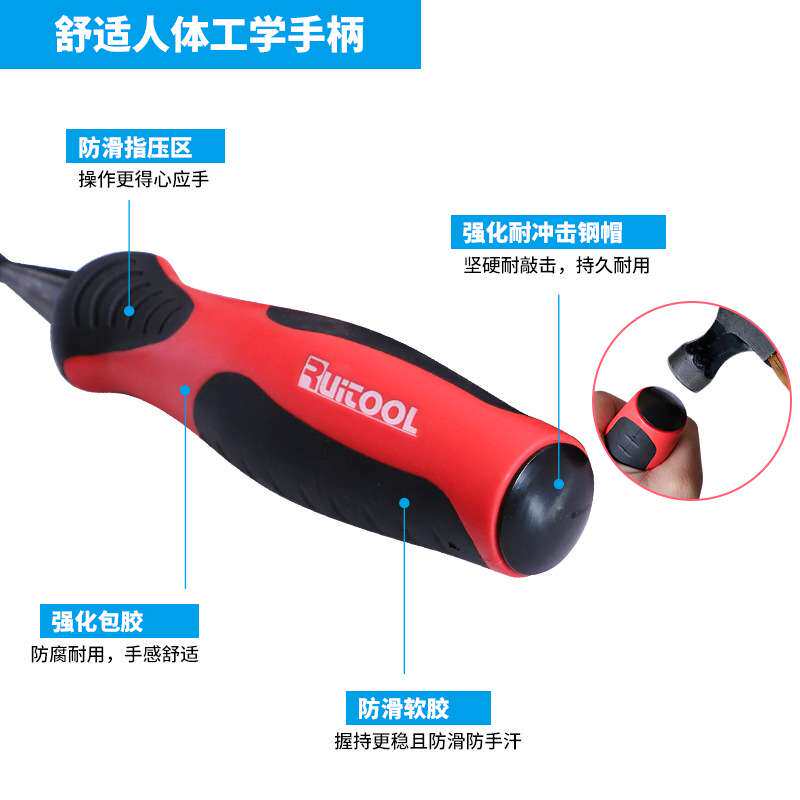 木工凿子手工凿穿心柄木匠平凿可敲击专用开槽修边雕刻工具套装