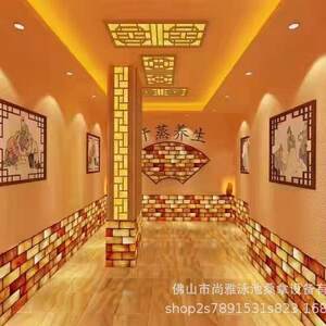 尚科桑拿工程设计安装盐晶干湿蒸房石墨稀光波房频谱房远红外桑拿