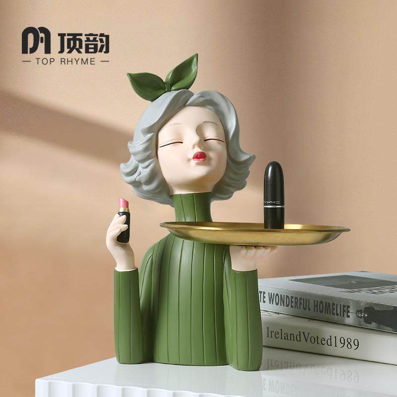 北欧创意树脂办公室玄关钥匙饰品收纳电视柜装饰泡泡女孩桌面摆件,鲜花速递/花卉仿真/绿植园艺,割草机/草坪机,淘宝优惠券,粉丝福利购,淘宝优惠卷