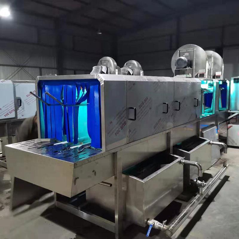 药材筐洗筐机不锈钢糕点周转筐清洗机食品塑料筐肉食箱清洗设备