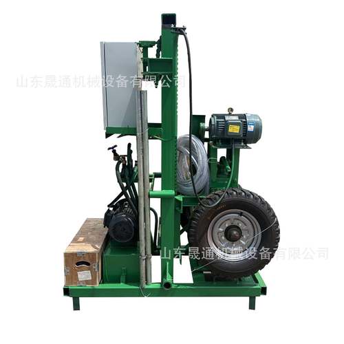 混凝土声呐管堵塞疏通钻机100米声桩基通管回转式钻机声测管钻机