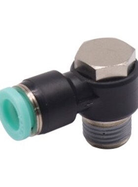 单头外六角弯接头J-XXE01-D4/D6/D8/D10/D12-M5/M6/1/2/3快插接头