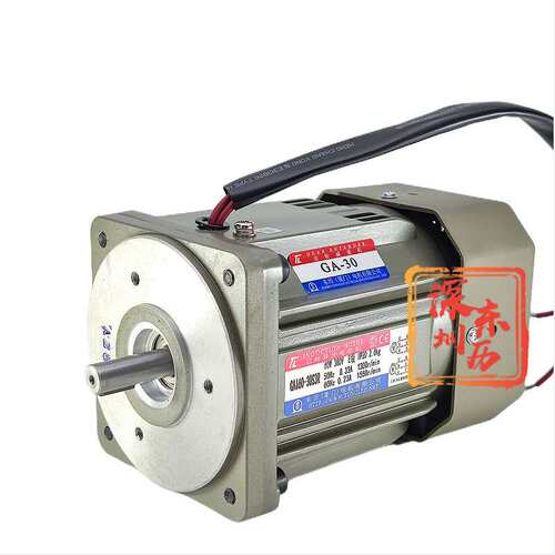 TL厦门东历GA-30蜗轮减速电机GAI60-30S3R 60W 380V三相马达MOTOR