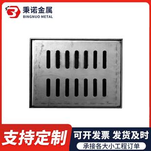 304不锈钢井盖市政通信电力电缆铺装工程方形重型市政雨水井盖