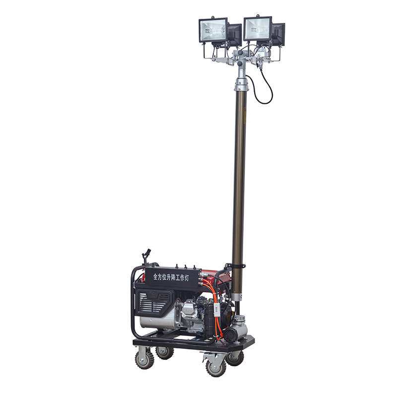 SFW6110自动升降工作灯4x500W移动灯遥控杆户外抢修灯强光投光灯