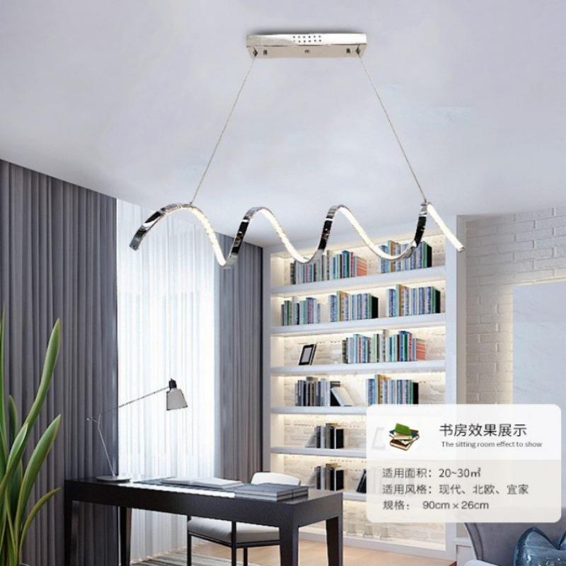 餐厅灯简约吊灯现代创意led餐厅灯个性不生锈铝材led餐厅灯OEM