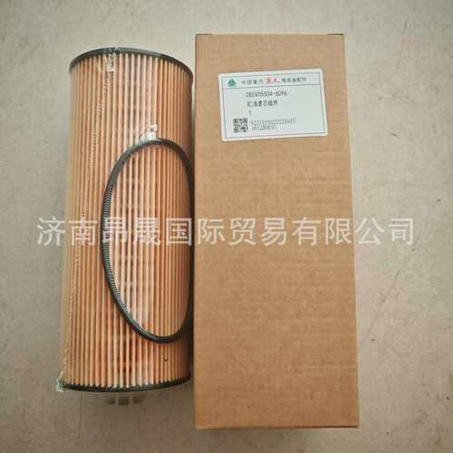 重汽HOWO T7H 汕德卡C7H 曼MC07 MC11机油滤芯组件080V05504-6096