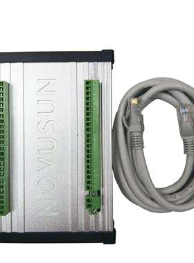 高端以太网MACH3接口板4轴控制，1MHz输出带屏蔽铝壳