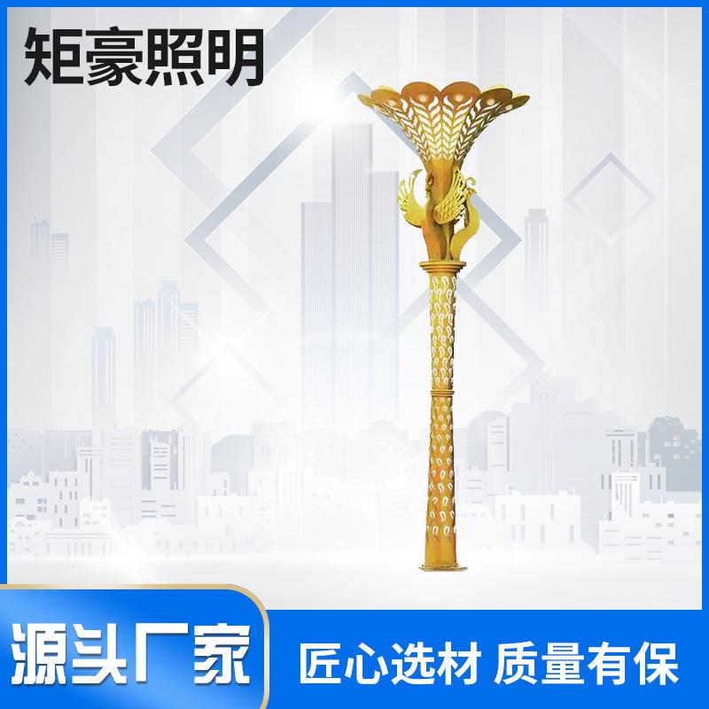 太阳能路灯户外灯带灯杆全套1000W新农村56米高亮大功率LED庭院灯