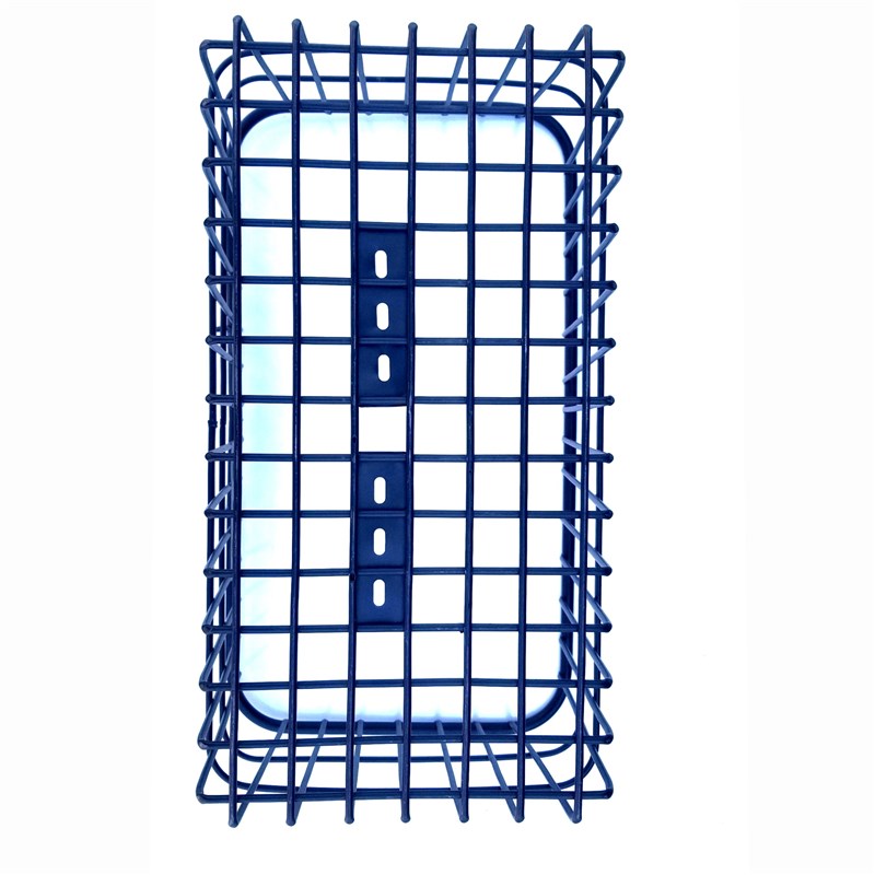 自行车电动车山地车后车筐车篮子前框车篓车蓝加粗加大载重王特大