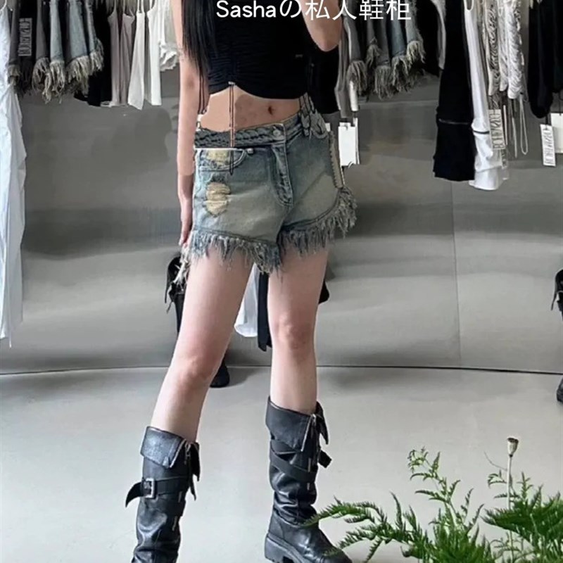 新品不过膝长筒靴女马丁靴皮带扣厚底机车骑行靴2023秋冬款高筒西