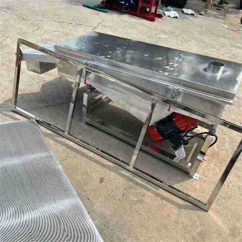 玉米水稻筛选机 高产量双层单层粮食震动筛 种子颗粒筛选机