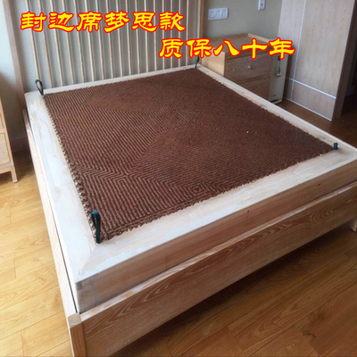 私人定制防潮偏硬纯手工编织全山棕床垫席梦思款棕绷垫无胶水棕垫