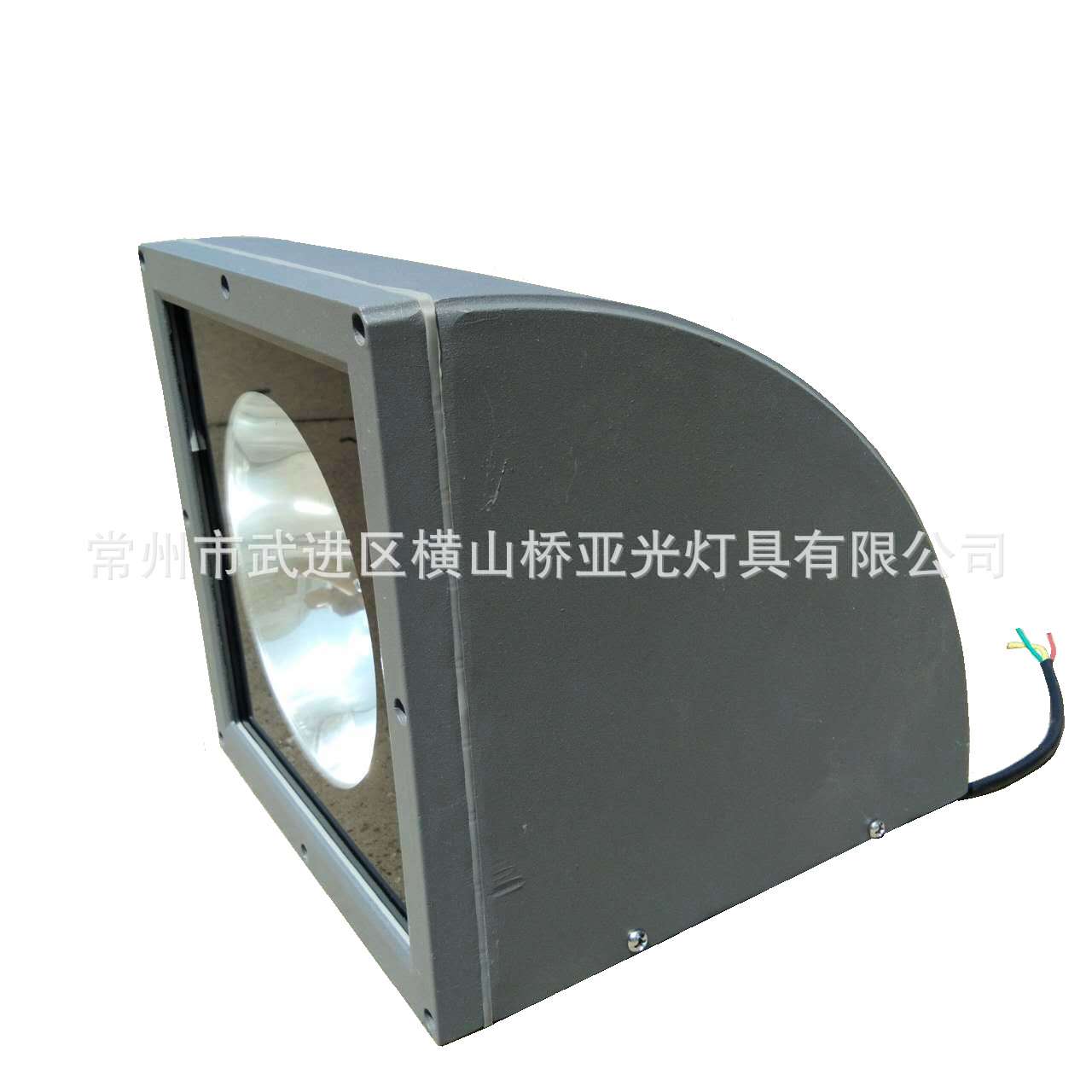聚光型洗墙灯户外投光灯70W100W150W金卤灯半圆弧壁灯聚光投光灯