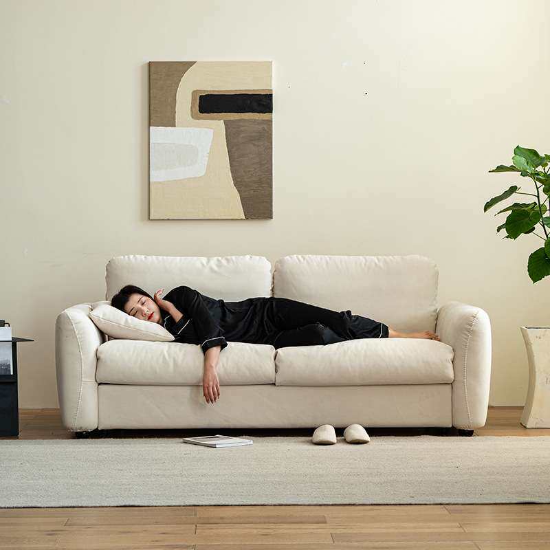 科技布沙发床可折叠两用小户型单双人三位客厅多功能沙发床带床垫